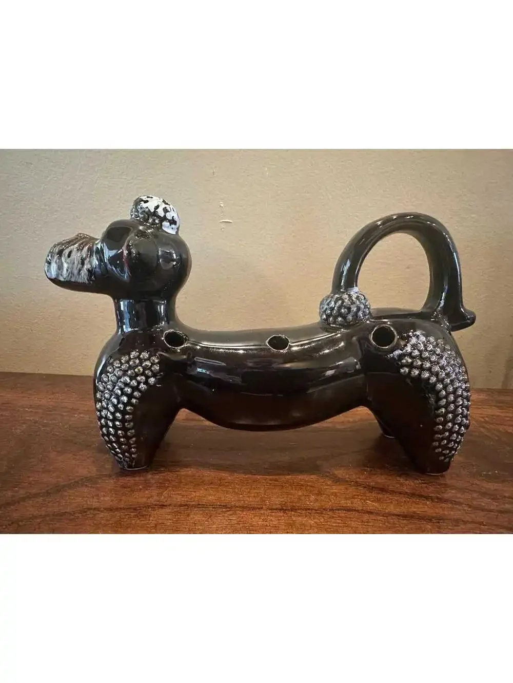 Vintage Atlas Japan 1950’s Oodles of Poodles Spice Rack Black Poodle